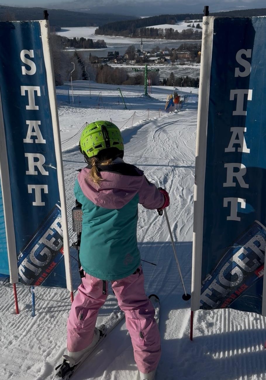 Měřený slalom ve Frymburku